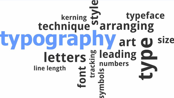 les typographies